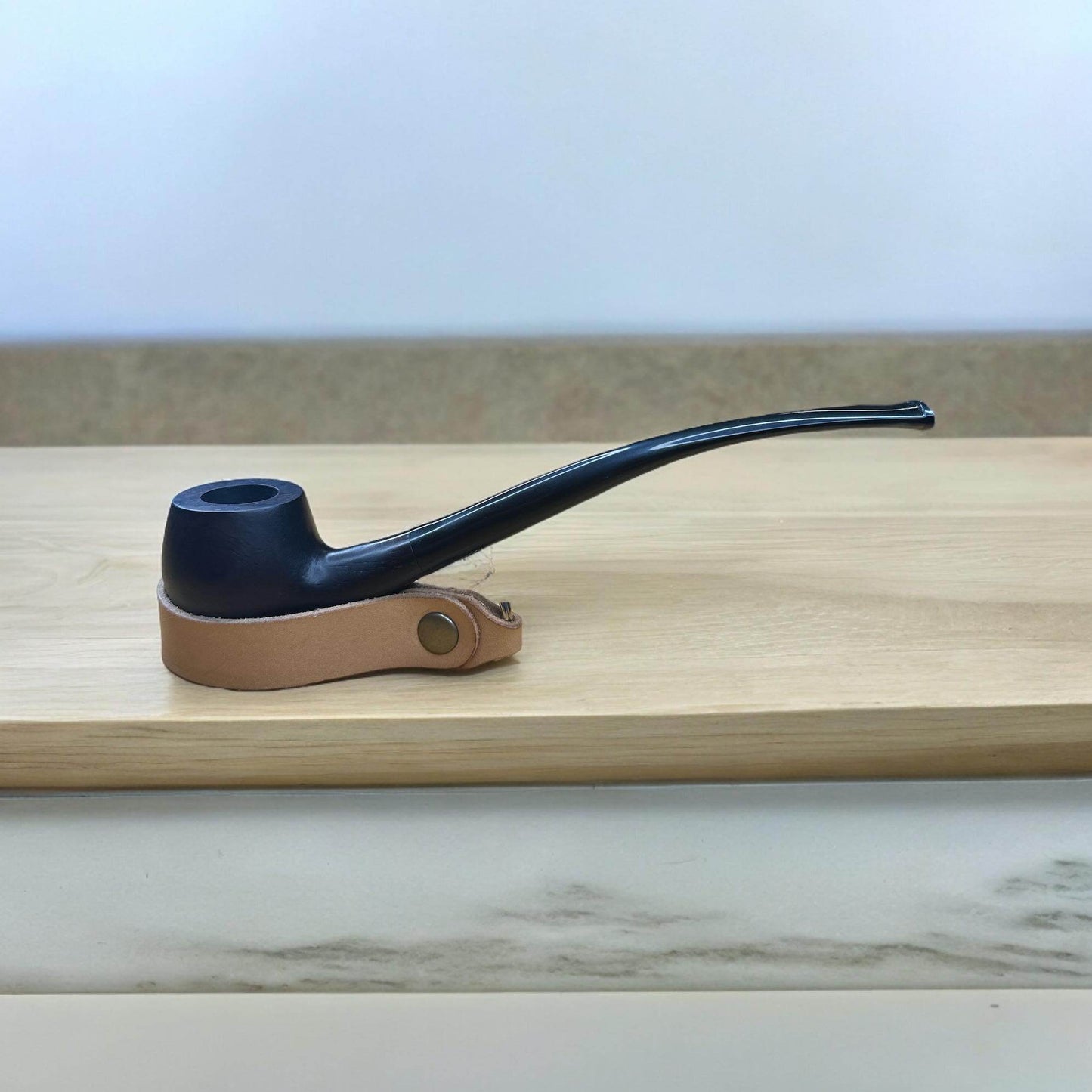 17 cm Churchwarden Pipa med Kylpinne – För En Kylig och Smidig Rökning - Pipe-Shop.se