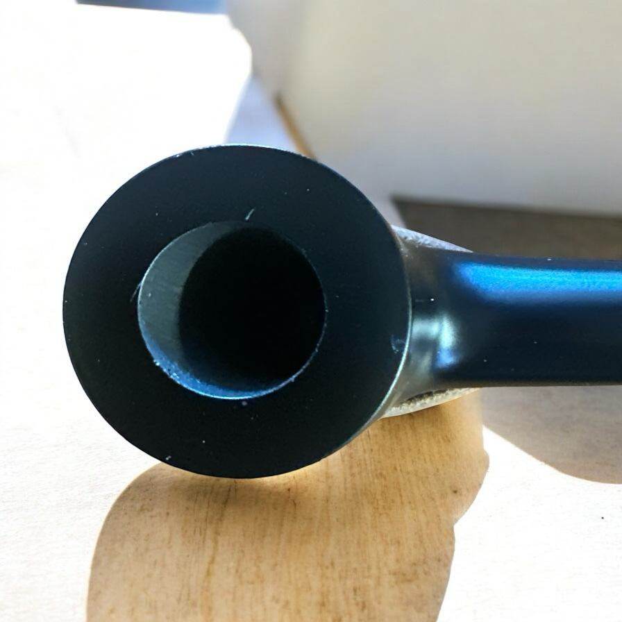 Pearwood 9mm 6558 Böjd Tobakspipa – Elegant Blackbrown - Pipe-Shop.se