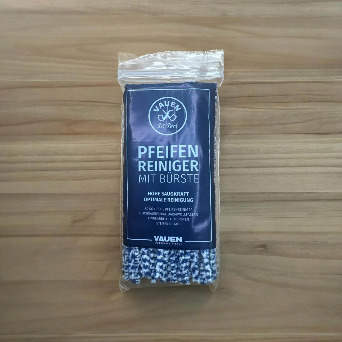 Piprensare från VAUEN – Blå och Vit – Förpackning med 80 stycken