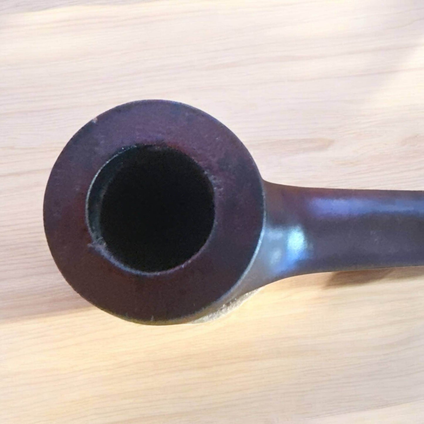 Brandy Träpipa – Walnut Brown/Red Polished | Klassisk elegans i varm träton - Pipe-Shop.se