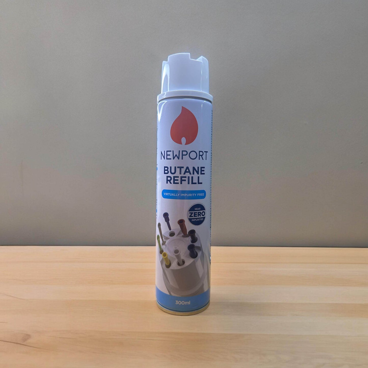 Butangas NEWPORT 300 ml - Kraftfull Bränsle för Din Tändare - Pipe-Shop.se