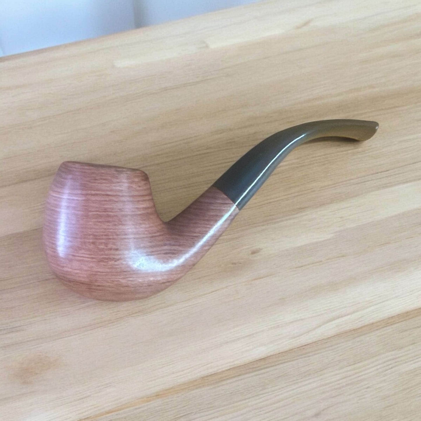 Churchwarden Rosewood Tobakspipa – 2-i-1 Design med Utbytbara Munstycken - Pipe-Shop.se