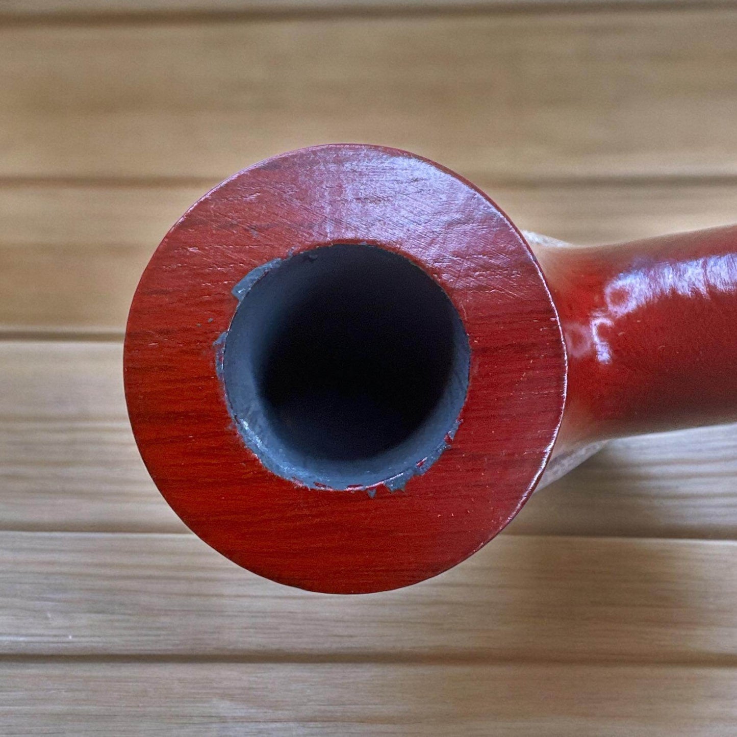 Handgjord Nybörjarpipa i Ebenholts med Kylpinne – Perfekt Start för Din Pipresa - Pipe-Shop.se