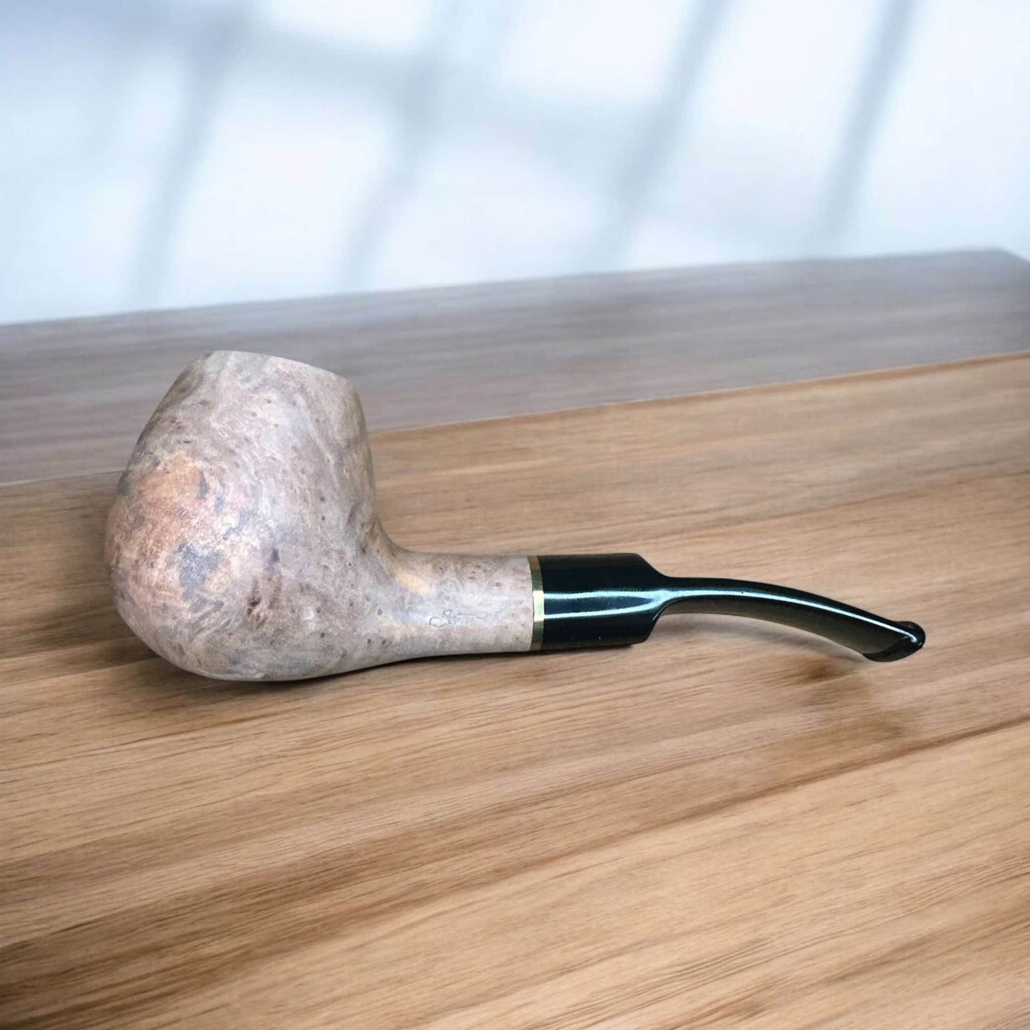 Jean Claude Tobakspipa – Klassisk Elegans i Naturlig Briarrot - Pipe-Shop.se