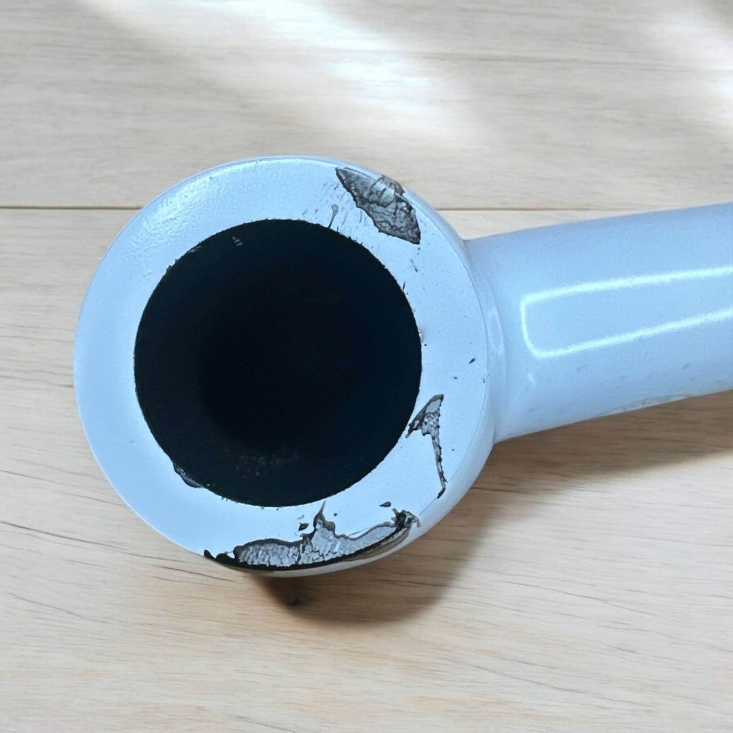 MOSS White 6237 – Rak 9 mm Filterpipa i Behandlad Pearwood - Pipe-Shop.se