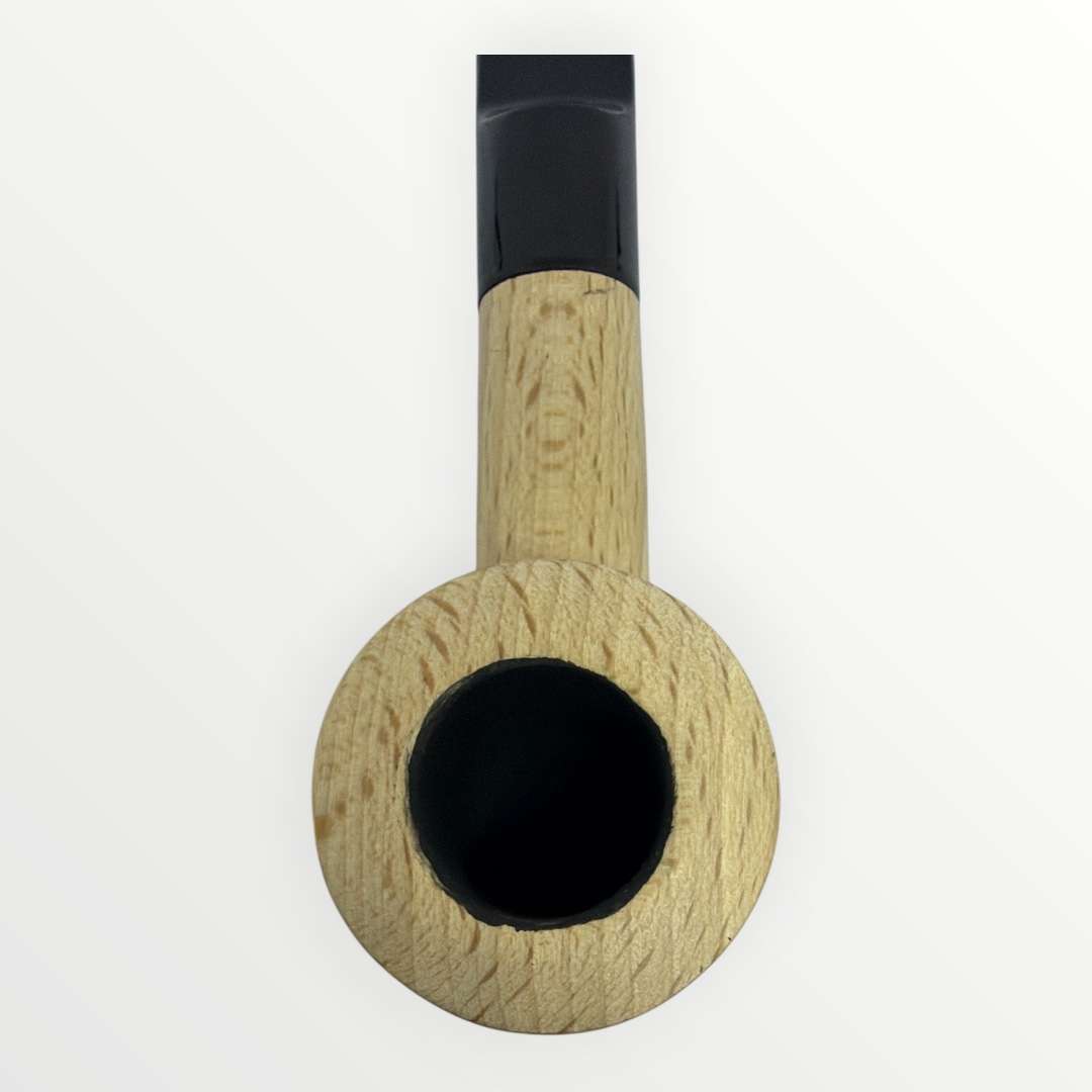Pipa Naturell – Obehandlad Självstående Pipa i Modell Poker (141mm)