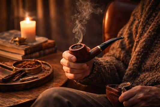 Piprökning som ritual – därför lockar långsam rökning igen