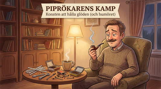 Varför heter det egentligen ‘röka pipa’? En humoristisk titt på piprökarens kamp
