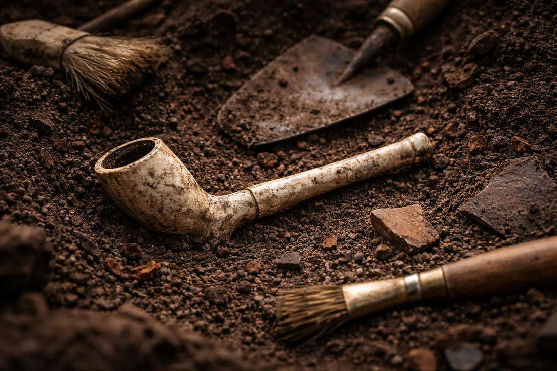 Tobakspipa från 1600-talet hittad i Umeå – En glimt av piprökningens historia