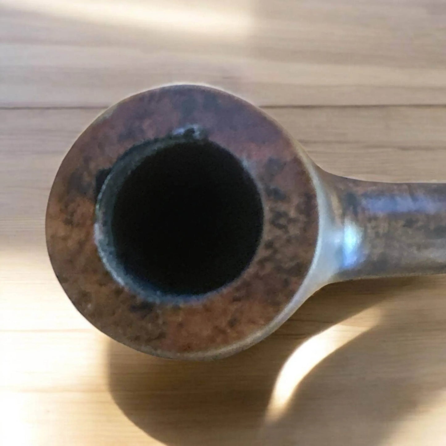 Brandy Träpipa – Walnut Brown Matte | Rak Tobakspipa i Klassisk Design