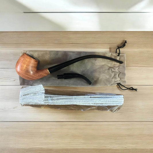 Churchwarden Rosewood Tobakspipa – 2-i-1 Design med Utbytbara Munstycken