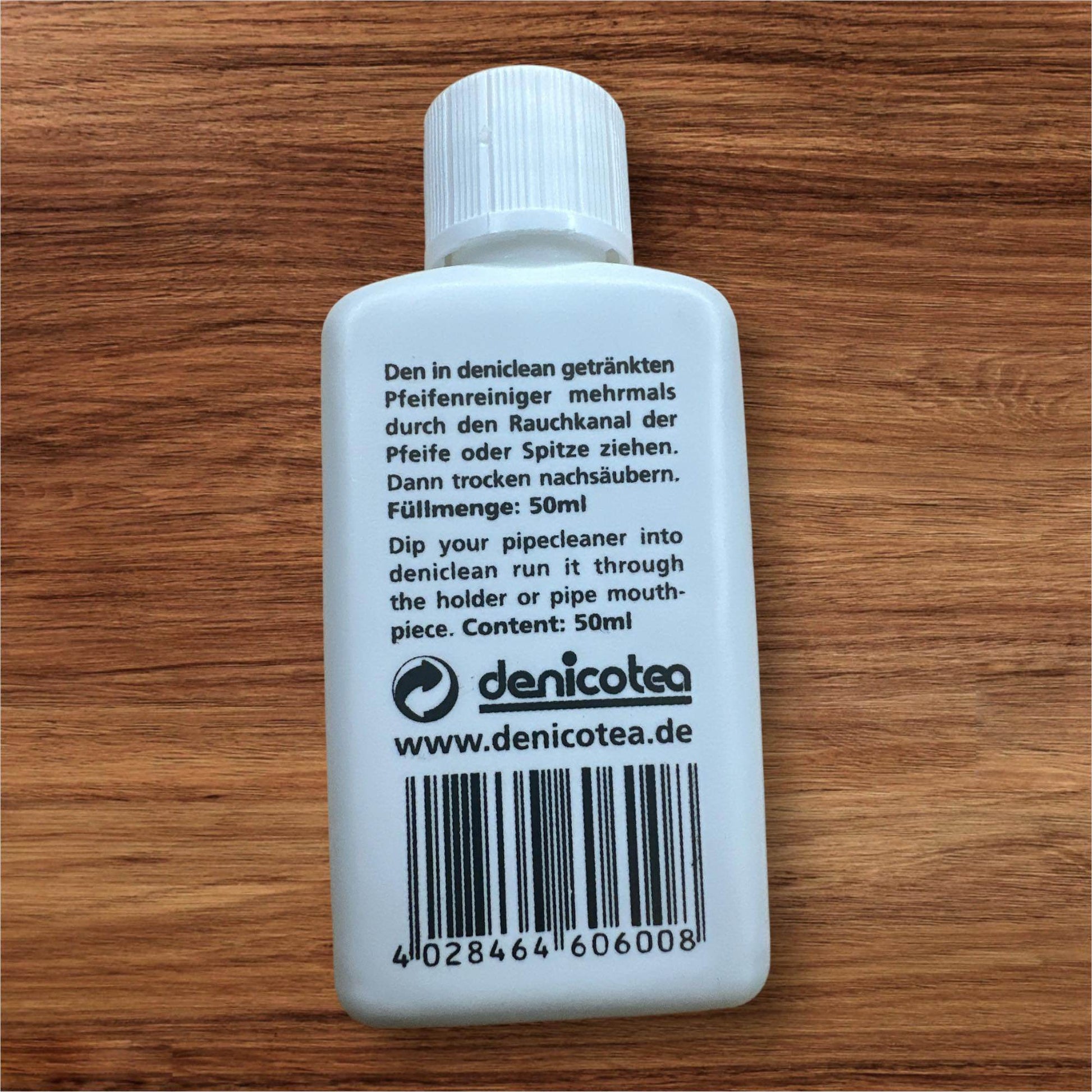 Deniclean Rengöringsvätska - Denicotea Pipvård – För Effektiv och Skonsam Piprensning - Pipe-Shop.se