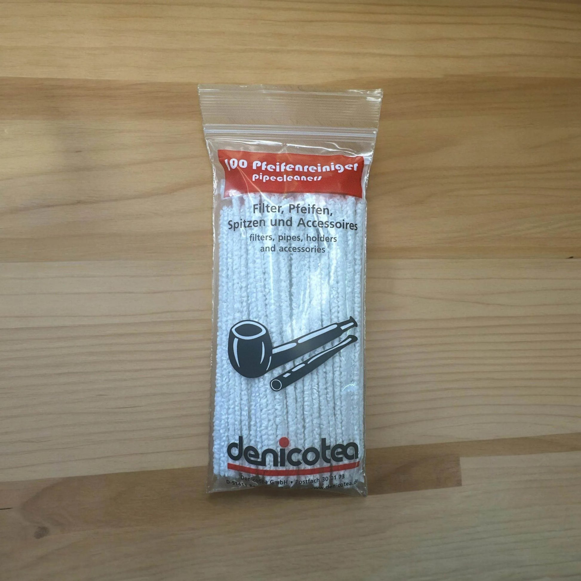 Denicotea Blitz Koniska Piprensare 100-pack – Optimal Pipvård för Perfekt Rökning