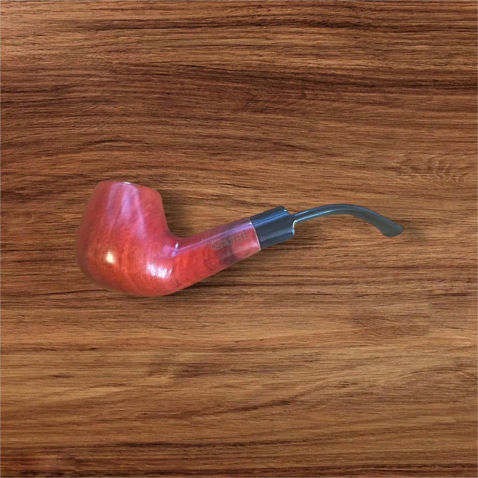 Gianni Billiard Apple Böjd Pipa i Briar – Klassisk Skönhet och Utmärkt Komfort