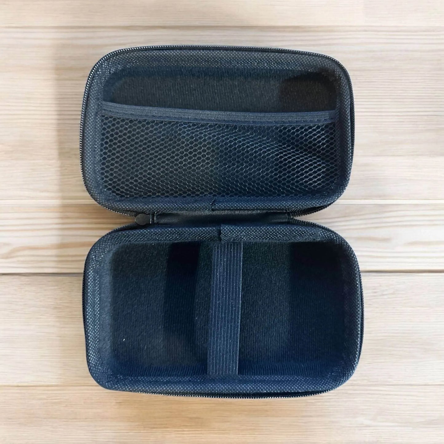 Pipfodral för 2 Pipor med Utrymme för Tobak och Verktyg – Hårt Material med Dragkedja