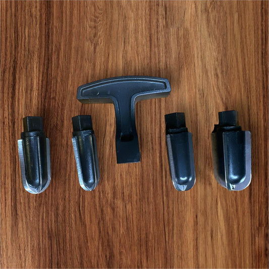 Pipfräs Pipbrotsch 4-delar – För Enkel och Effektiv Piprensning - Pipe-Shop.se
