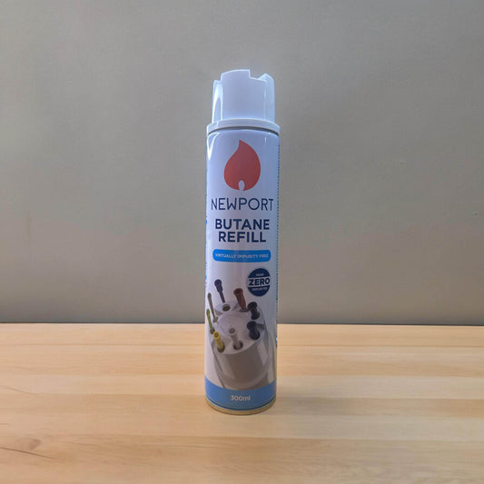 Butangas NEWPORT 300 ml - Kraftfull Bränsle för Din Tändare - Pipe-Shop.se