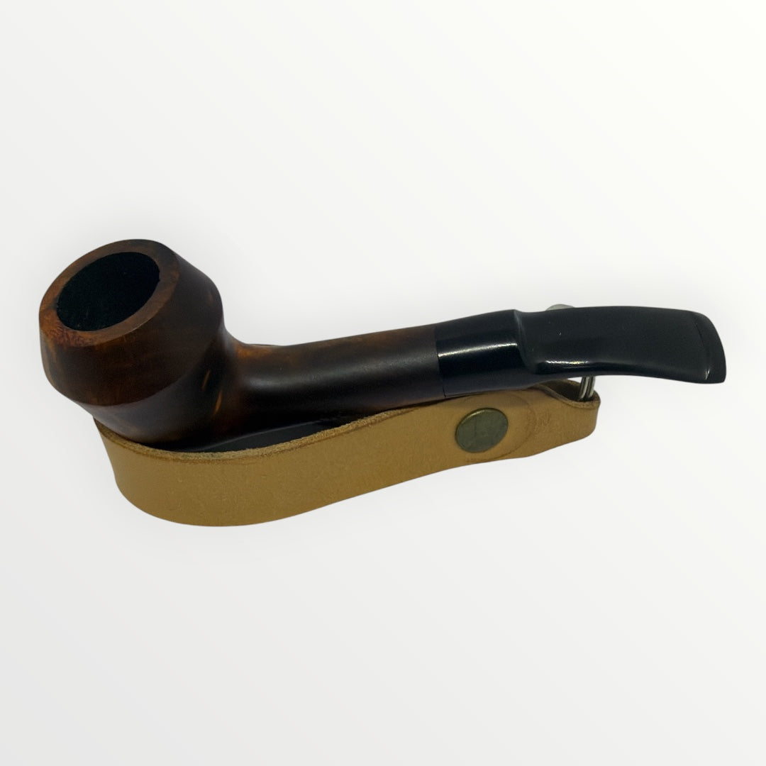 Dinkey SPORT 6412 – Halvböjd Minipipa i Briar (Mahognybrun)