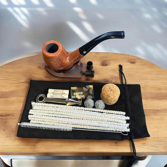 Komplett Pipset i Rosenträ – Elegans och Funktionalitet - Pipe-Shop.se