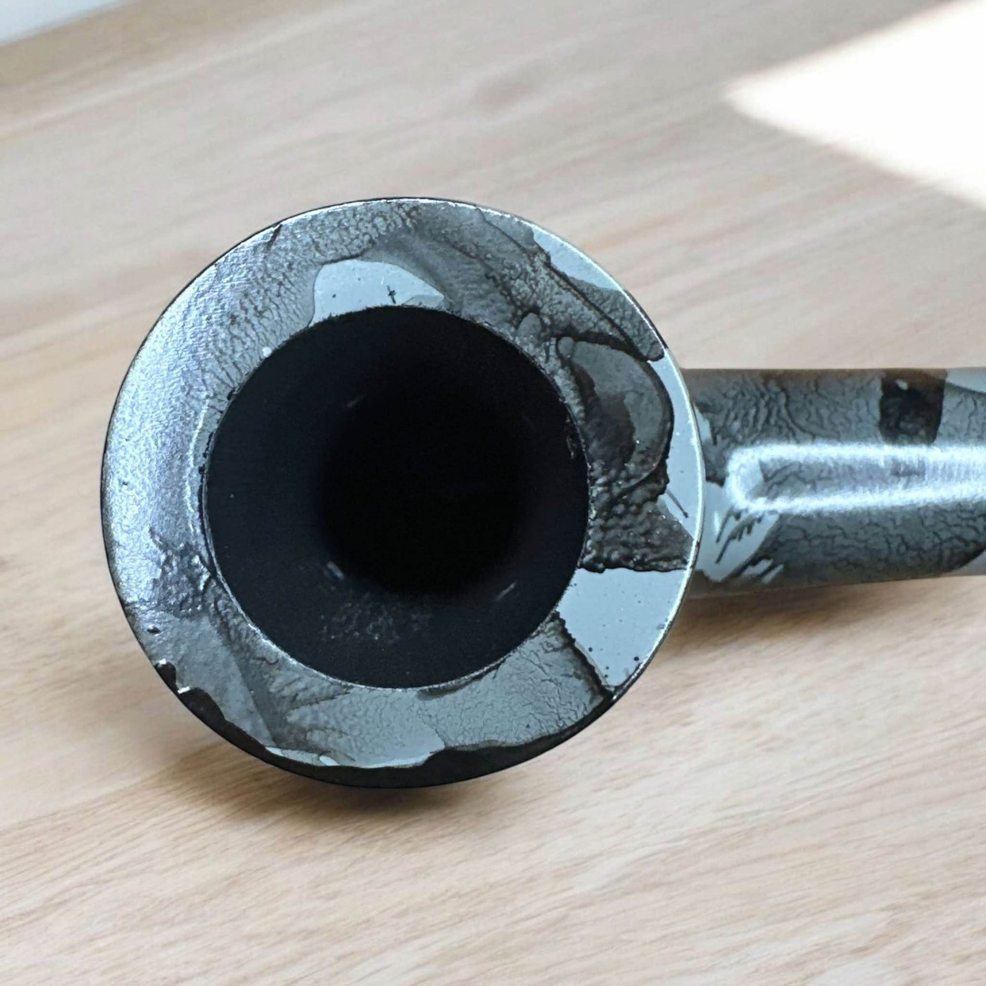 MOSS Grey 6164 – Rak 9 mm Filterpipa i Pearwood - Pipe-Shop.se