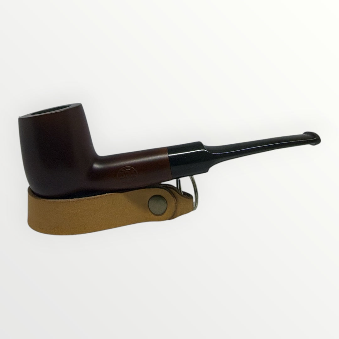 Klassisk Billiard Träpipa i Päronträ – Rödbrun 6154 (9mm)