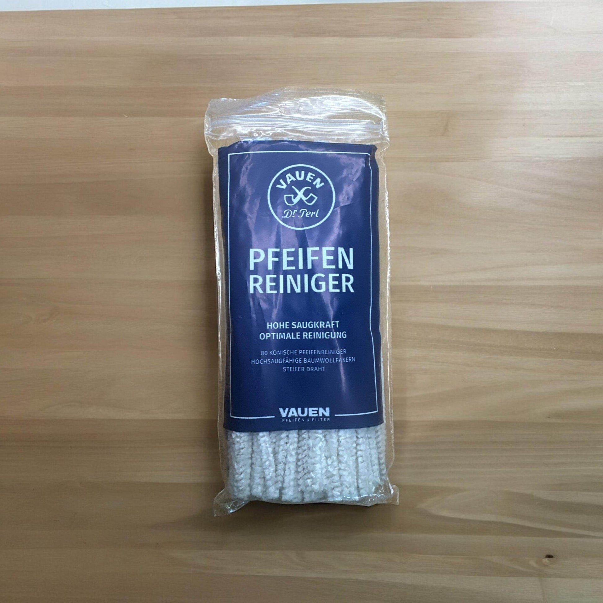 Piprensare från VAUEN – Vit Färg – Förpackning med 80 stycken - Pipe-Shop.se