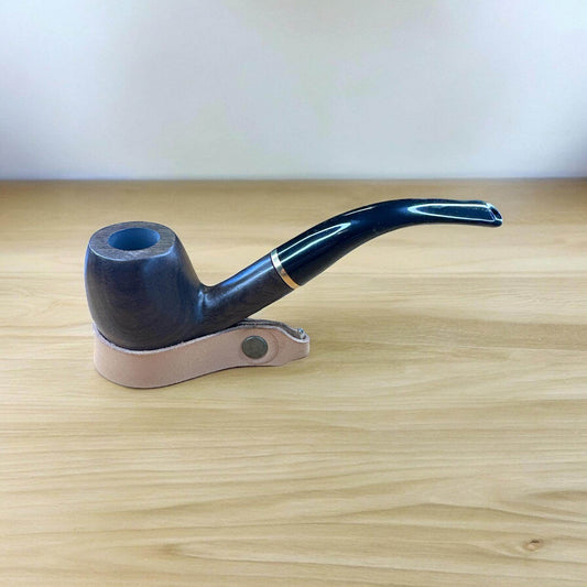 Solid Tobakspipa i Ebenholts – Klassisk Elegans för Rökning - Pipe-Shop.se